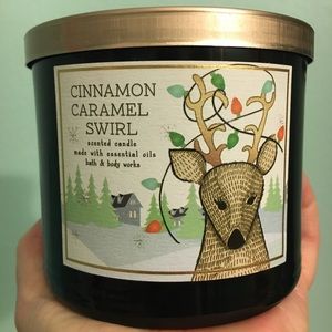Cinnamon Caramel Swirl Candle Bath Body Works